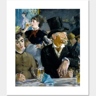 At the Cafe by Edouard Manet Posters and Art